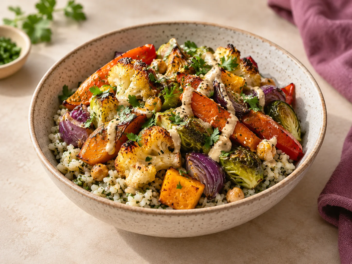 Roasted Veggie Bowl